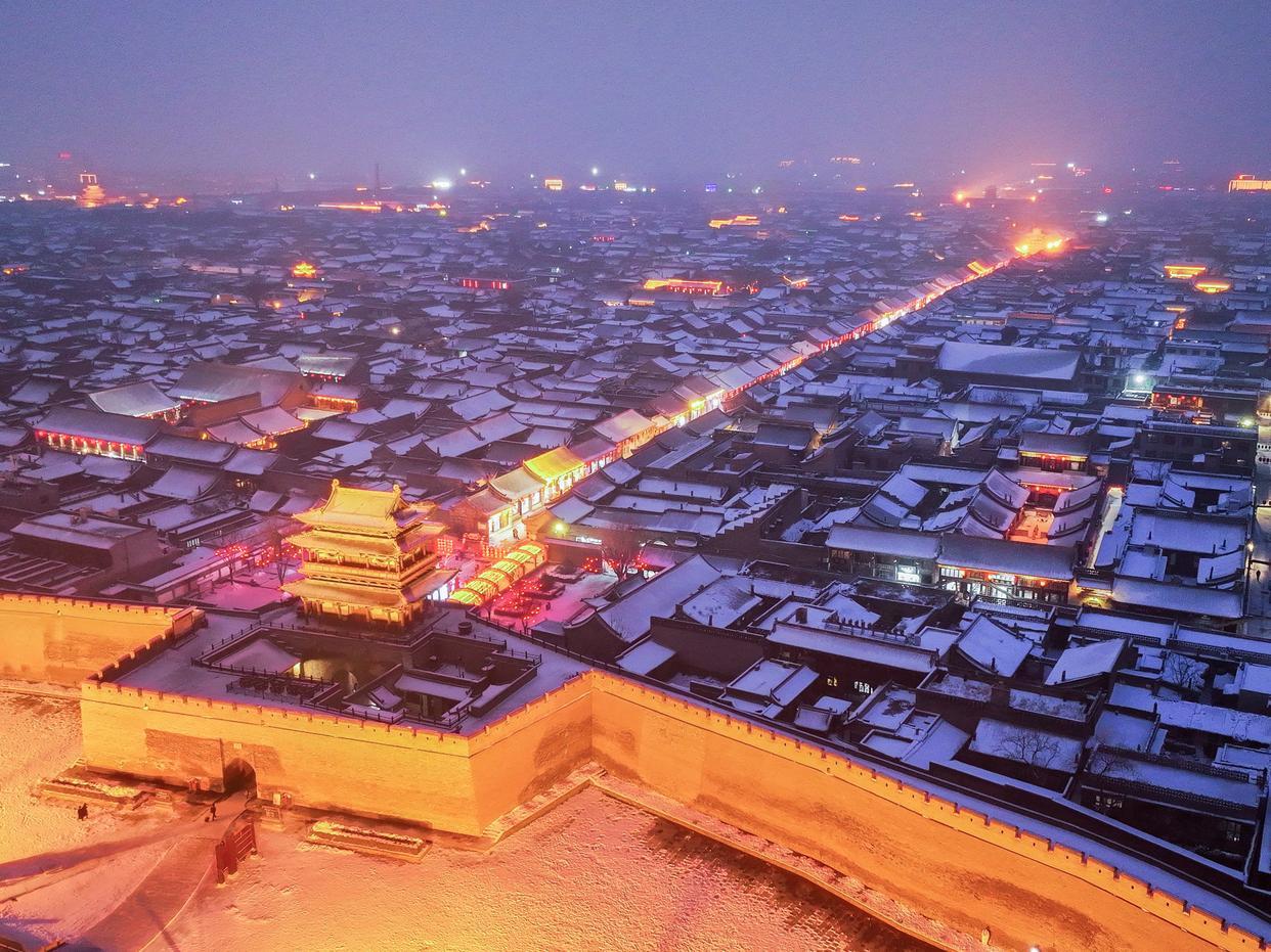 晋中,千年古韵与现代繁华交织的画卷